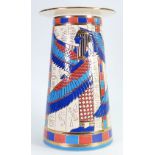 Dennis China Works vase Queen Isis: Limited edition of 15 designed by Sally Tuffin, height 29cm.