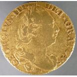 Full Guinea gold coin 1783: Condition gF - nVF.
