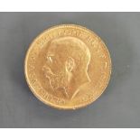 Gold full Sovereign dated 1911: