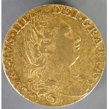 Full Guinea gold coin 1774: Condition gVF.