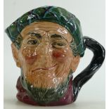 Royal Doulton large prototype Auld Mac character jug: Auld Mac painted in a different tartan