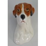 Royal Worcester wall plaque as a Terriers head 3025:
