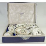 Boxed Aynsley Pembroke Design Coffee Cans & Saucers: