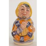 Royal Doulton prototype Toby Jug Len Lifeboatman: Doultonville character painted in a different