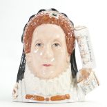 Royal Doulton large character jugs Queen Elizabeth I D7180: Limited edition jug of the year 2003.