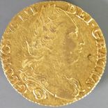 Full Guinea gold coin 1785: Condition nEF dent.