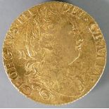 Full Guinea gold coin 1785: Condition VF slight bend.
