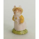 Royal Doulton Brambly Hedge unfinished figure Primrose Woodmouse DBH8: With plain yellow dress and