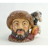 Royal Doulton large character jug Atilla the Hun D7225: From the Great Military Leaders series,