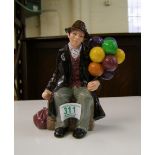 Royal Doulton seconds character figure Balloon Man: HN1954