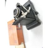 Boxed Ensign Selfix "20" Bellows camera: