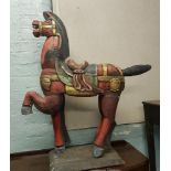 Large Thai Type Decorative Resin Horse: height 94cm