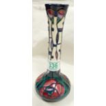 Moorcroft Mackintosh Vase: dated 1995 , height 20.5cm