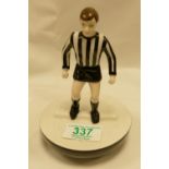 Royal Doulton figures Subbuteo Player: MCL12 black and white stripes