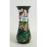 Moorcroft Oriental poppy vase : signed by designer Phillip Gibson 2003. Height 20.5cm. Boxed