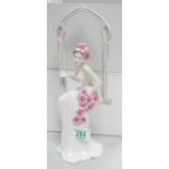 Royal Doulton limited edition Prestige figure Spring Blossom HN5198: from the Art Nouveau collection