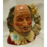 Royal Doulton Large character jug William Shakespeare :D7136