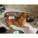 Beswick The Spaniel 2980: damaged leg