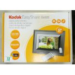 Boxed Kodak Easy Share SV811 digital picture frame: