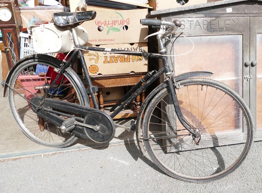 Raleigh Superbe Sports Model Cycle: with original pump
