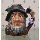 Royal Doulton Small Character Jug / Lighter: lighter colourway