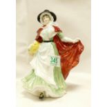 Royal Doulton Ladies of the British Isle Figures Wales :HN3630