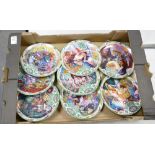 A large collection of Wizard of Oz Musical Limited Edition Collectors Plates: 8 items