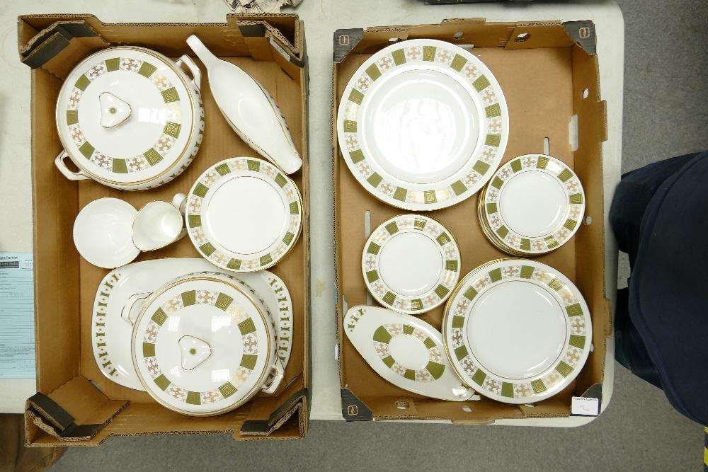 A large collection of Spode Persia patterned dinner ware to include: tureens, dinner plates,