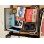 A mixed collection of items to include view master 3d viewers x 3: costume jewellery, coins etc
