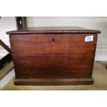 19th Century Oak Box:
