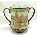 Royal Doulton 2 Handled Collectors Club Cup: