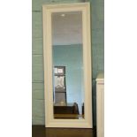 Alston Furniture Modern White Wall Mirror: