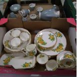 Royal Doulton rose eleganse coffee set: