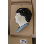 A quantity of Moorland Pottery face masks: depicting Paul McCartney, boxed (25).