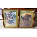 Framed Yorkshire Relish & Bells 3 Nuns Advertising Prints(2):