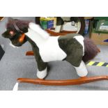 Child's rocking horse: with sounds, height 58cm