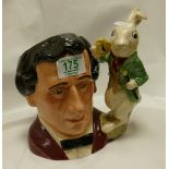 Royal Doulton Large character jugs Lewis Carroll: D7096