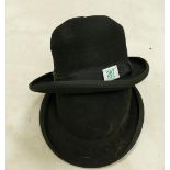 Two Top Bowler Hats: (2)