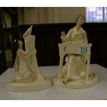 Royal Doulton The Enchantment Collection Seconds Figures: Magpie Ring HN2978 & Musicale HN2756(2)