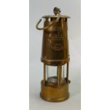 Eccles Type 6 M&Q Safety Miners Lamp: