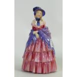 Royal Doulton lady figure A Victorian Lady: Royal Doulton model number HN728.