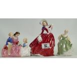 Royal Doulton Lady Figures: Autumn Breezes HN1934,