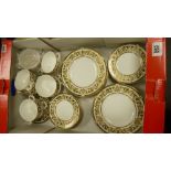 Royal Worcester Windsor Patterned Dinner Ware to include: Soup Bowls,