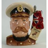 Royal Doulton large character jug Lord Kitchener D7148: To commemorate 150th anniversary of his