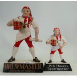 Resin Brewmaster Brewed By Flowers Advertising Figures: together with Carlton similar pottery