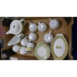 Wedgwood Home Collection Terrace Patterned Tea & Dinner Ware: 21 pieces