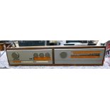 Quad 33 Pe Amp & FM3 Tuner: in fitted wooden case