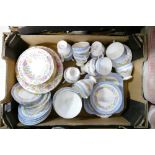 A mixed collection of items to include: Foley Floral decorated Tea Set,