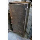 Footed Industrial Steel Cabinet: