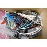 A large Collection of Hifi Quality Speaker Wire, RCA leads,